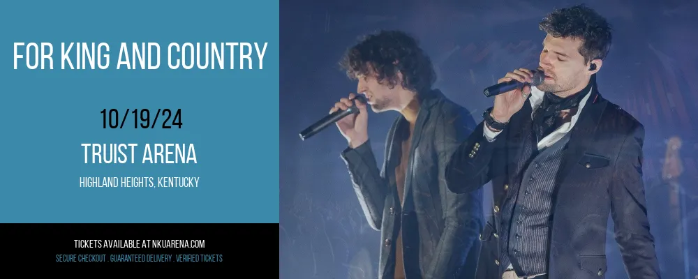 For King and Country at Truist Arena